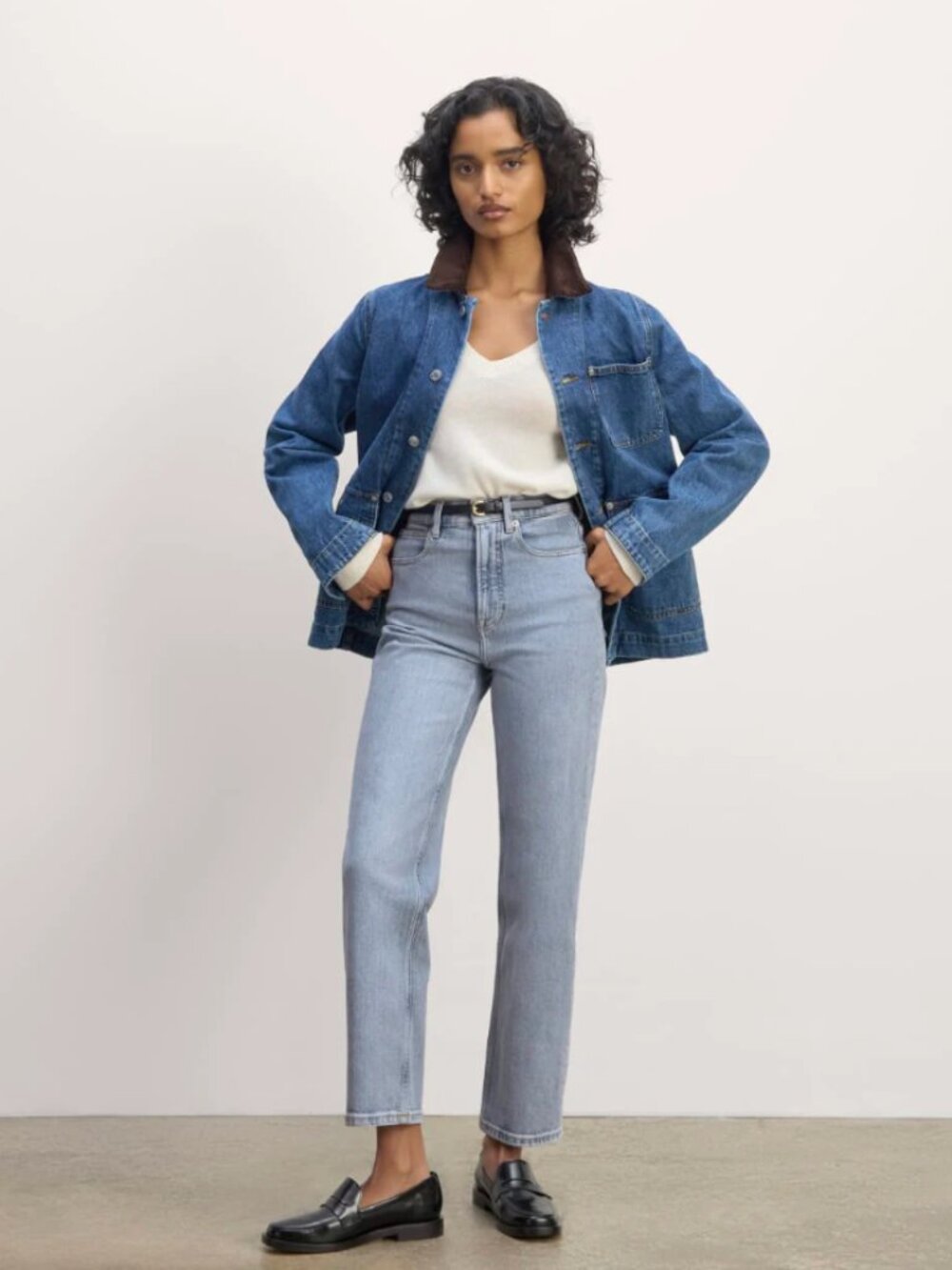 Everlane The Way-High Jean, Salt Water, 26